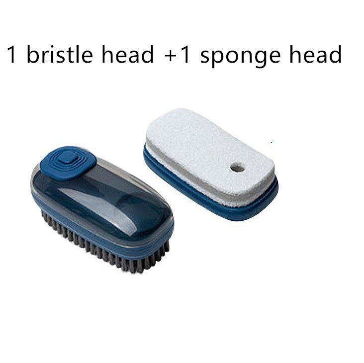 “Automatic Liquid Cleaning Brush – Multi-Purpose Shoe & Clothes Cleaner”